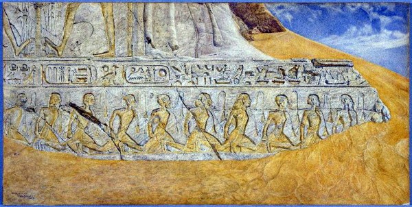 Captives of Ramses II by Henry Roderick Newman